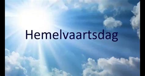 hemelvaartsdag vrije dag